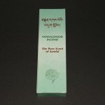 Tibetaanse wierook Sandalwood, The Pure Scent of Sandal, 14cm, 2